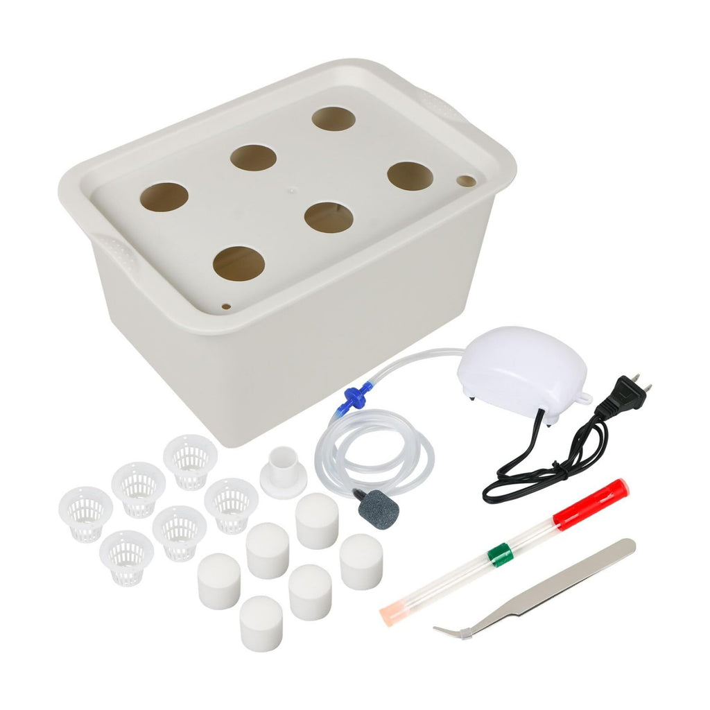 Hydroponics Grower Kit DIY Self Watering Indoor Hydroponics Tools Hydroponic System Planting Container Include Aquarium