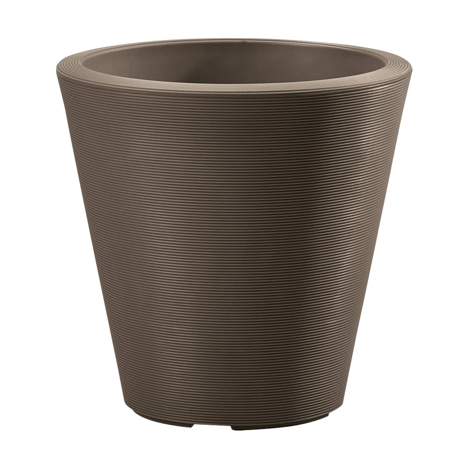 Crescent Garden Madison Planter– Weather-Resistant, Double Walled Indoor/Outdoor Plant Pot with Drain Hole – Durable