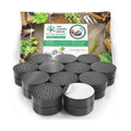 Plant Pot Feet with Adhesive Pads, Outdoor, 24 Pack | solid EPDM rubber pot risers with pads, aid drainage airflow
