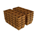 Daniel's Plants 2" Naked Pots Seedling Trays | Natural Plantable Seed Starter Trays | OMRI-Listed Biodegradable | Earth