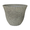 Honeysuckle Resin Planter, Durable Garden Pot, 13" Stone | Hand-Painted Finish Plant Pots, Lightweight Indoor Outdoor