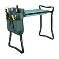 Folding Garden Kneeler Seat Garden Bench Stool with Handles, Multi-use Pouch, Heavy Duty Yard Gardening Chair with Soft