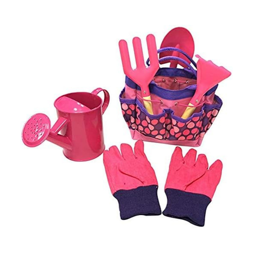 Kids Garden Tools Set with Storage Bag for Girl