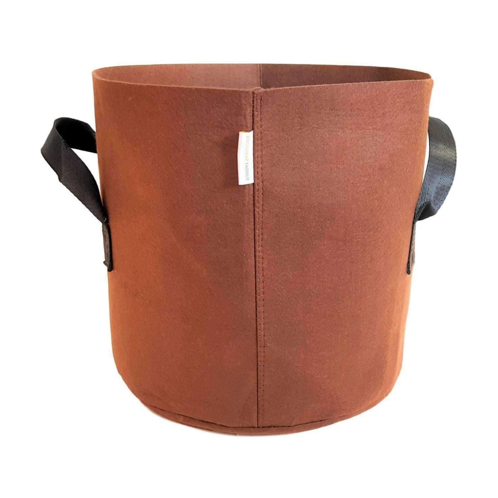 Bootstrap Farmer Grow Bags 7 Gallon, Brown 10 Pack, Colored Fabric Pot for Peppers, Potatoes, Tomatoes and Plants