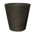 Crescent Garden Madison Planter– Weather-Resistant, Double Walled Indoor/Outdoor Plant Pot with Drain Hole – Durable