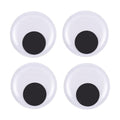 DECORA 6 Inch Large Wiggle Googly Eyes with Self Adhesive for Crafts Set of 4