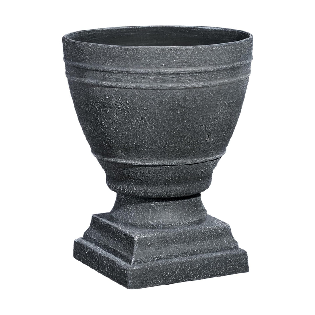 GROWSCAPE Spartan Urn Planter - Timeless Plant Urn for Floral Displays - Durable Indoor & Outdoor Plastic Garden
