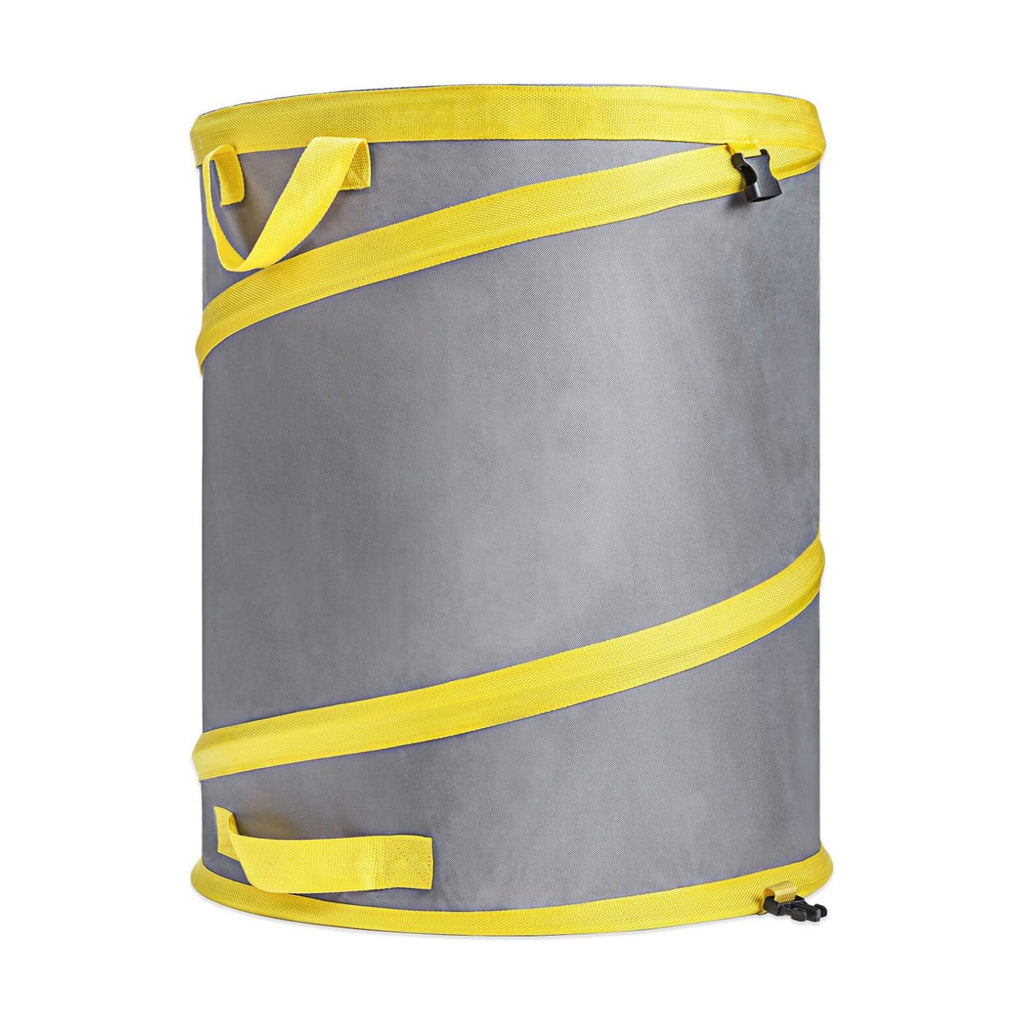 Jardineer Collapsible Pop Up Trash Can, 30 Gallon Reusable Yard Waste Bag with Handle, Foldable Portable Garden Leaf