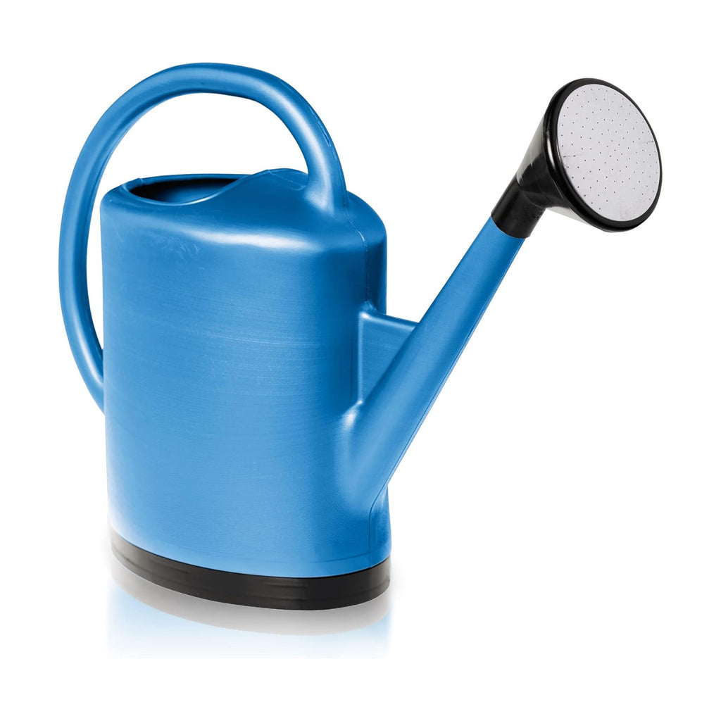 Gardener's Supply Company French Blue Watering Can, 3 Gallon, Blue | Indoor Outdoor, Water Container for Plants and
