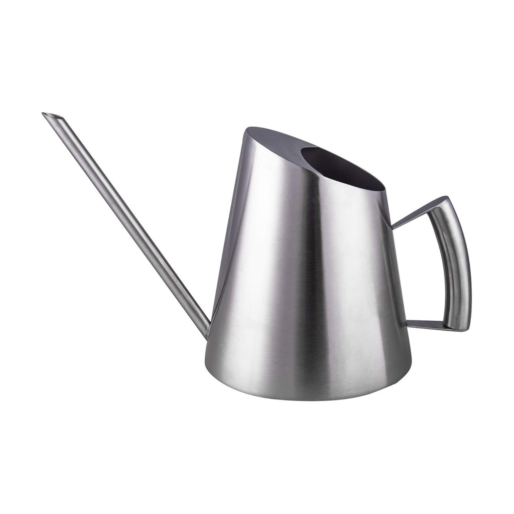 IMEEA Stainless Steel Indoor Watering Can with Long Spout Modern Watering Can for Small Indoor Plants, 50oz / 1.5L