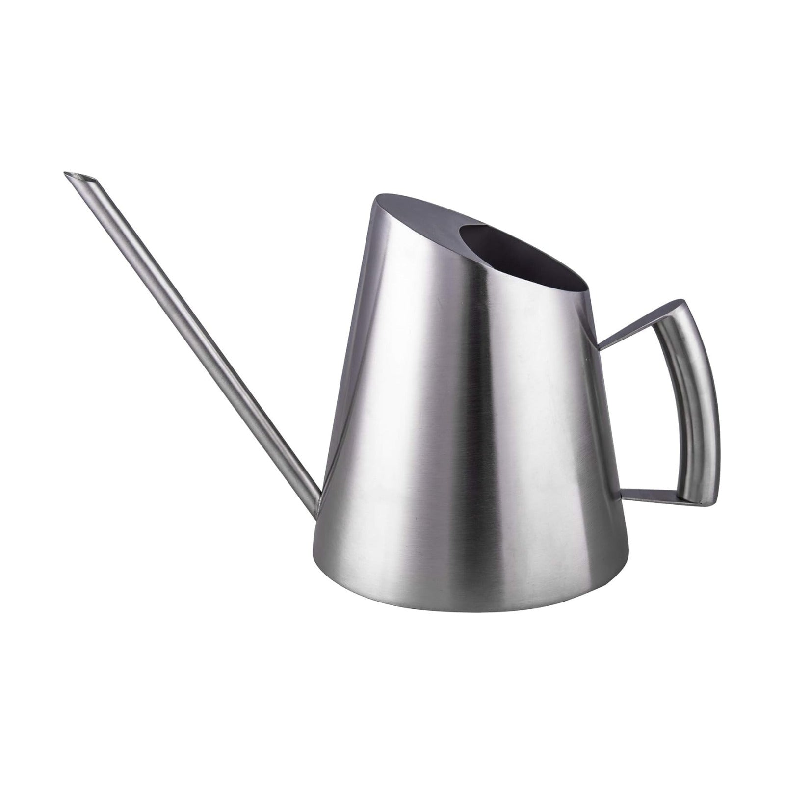 IMEEA Stainless Steel Indoor Watering Can with Long Spout Modern Watering Can for Small Indoor Plants, 50oz / 1.5L
