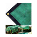 70% Green Shade Cloth with Grommets, 12 FT X 10 FT UV Blocking Mesh Tarp | Heavy Duty Shade Cover for Garden,Patio
