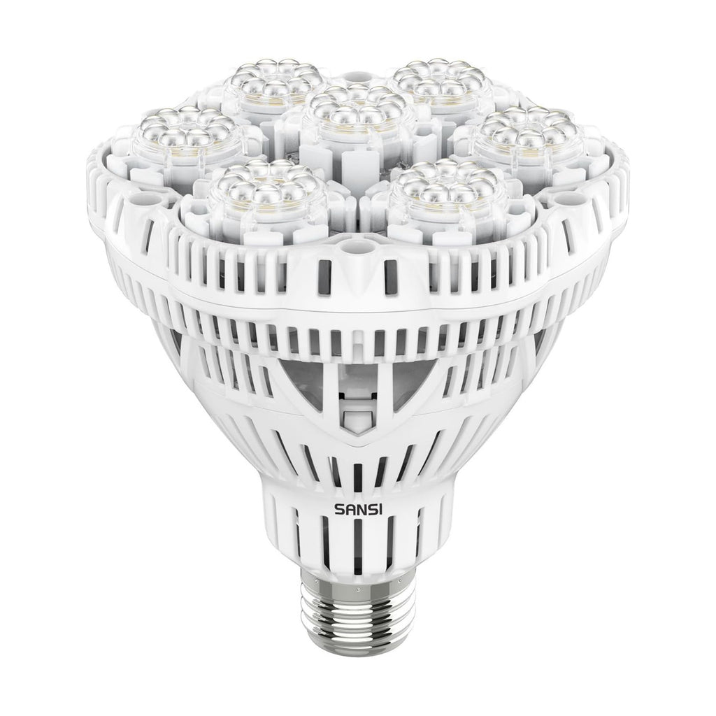 SANSI Grow Lights for Indoor Plants, 36W Plant Lights for Indoor Growing | 400 Watt Equivalent BR30 Grow Light Bulb