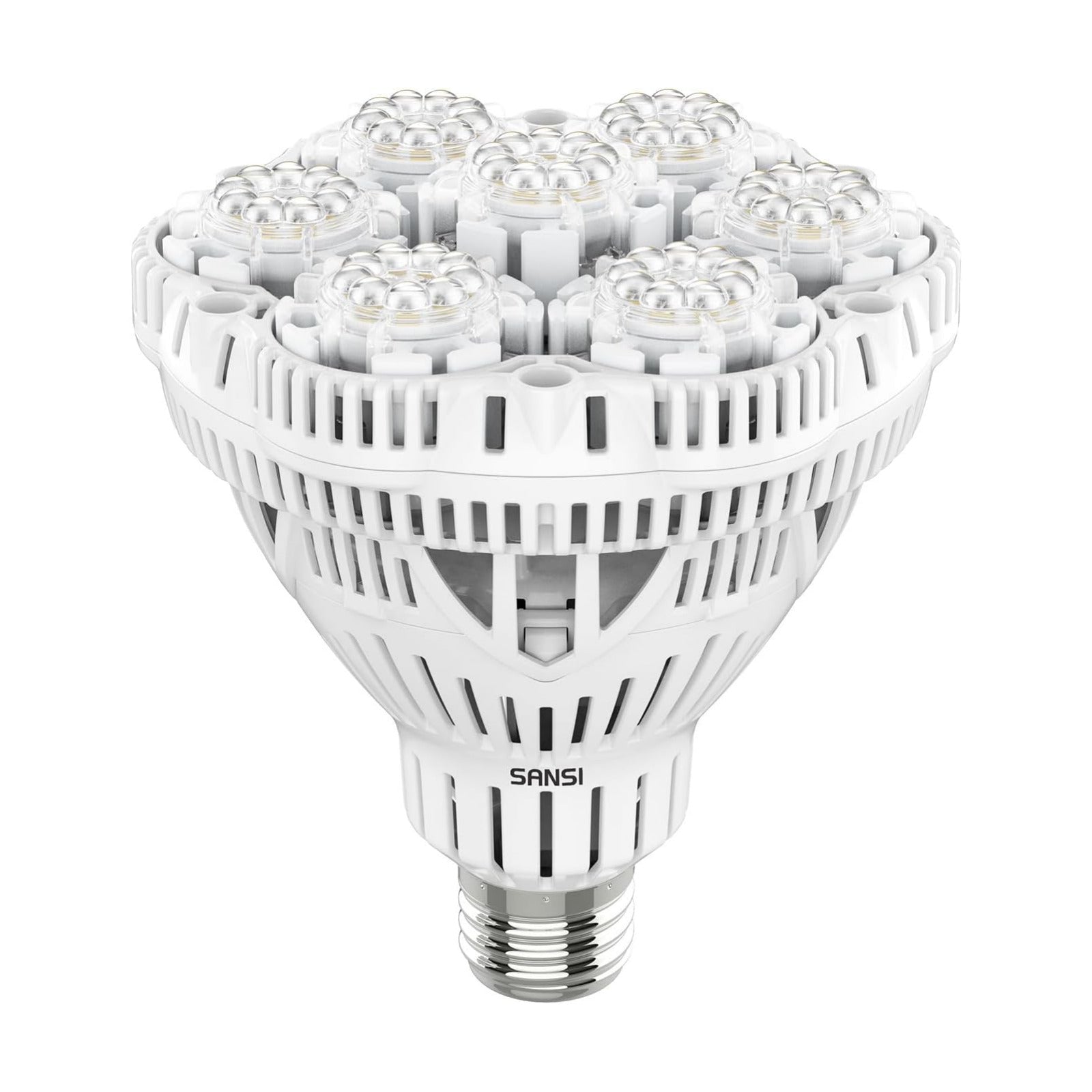SANSI Grow Lights for Indoor Plants, 36W Plant Lights for Indoor Growing | 400 Watt Equivalent BR30 Grow Light Bulb