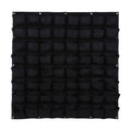 Ogrmar 64 Pockets Wall Planter Breathable Vertical Garden Planter Grow Bag | Plant Wall Hanging Pockets for herbs