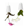 2-Pack Upside-Down Planter Hanging Flower Pot Planter for Balcony Garden | Durable Indoor Outdoor Home Decoration