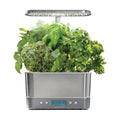 AeroGarden Harvest Elite, Stainless Steel | Indoor Garden with LED Grow Light