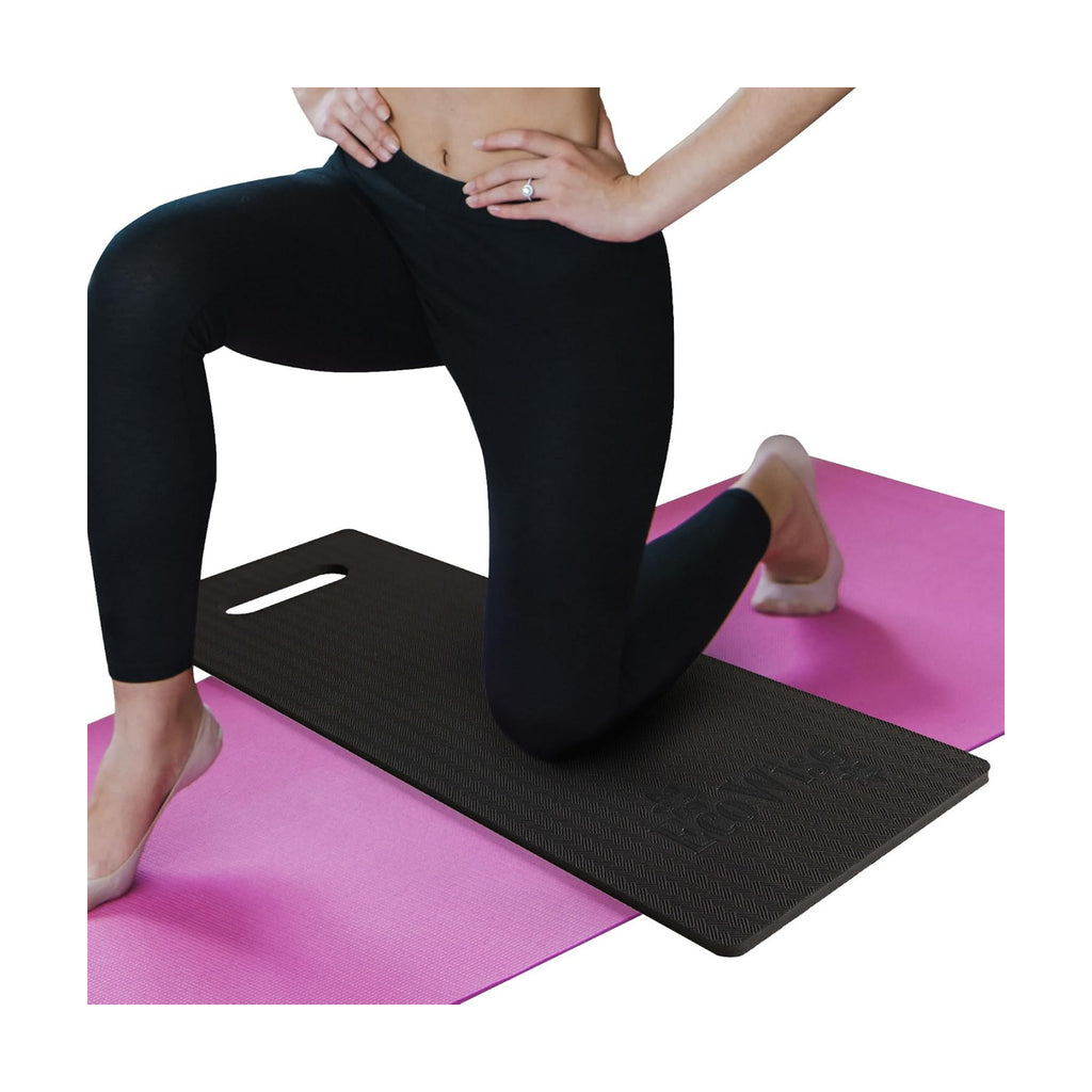 Ecowise Yoga Knee Pad Cushion – 5/8 inch Extra Thick Foam Pad for Yoga, Pilates and Exercise, Comfortable Kneeling Pad
