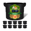 Gardzen 10-Pack 20 Gallon Grow Bags Fabric Pots with Heavy Duty Handles | Excellent Drainage & Breathability, Thickened