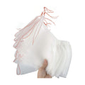 TITA-DONG 100 Pcs Fruit Protection Bags,6 x 10 Inch Garden Netting Bags with Drawstring,Insects Mosquito Bug Net