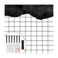 DQS Bird Netting 50' x 50', 2.4" Square Mesh Garden Netting, Poultry Net | Chicken Netting Hawk Deer Fence Net for
