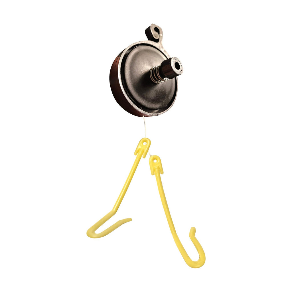Plant Yoyo Hangers - 24 Pack - 2 Hooks - Plant Support for Stems & Branches with Heavy Buds, Colas, Flowers, Fruits &