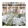 1000 sqft Spider Webs Halloween Decorations with 30 Fake Spiders