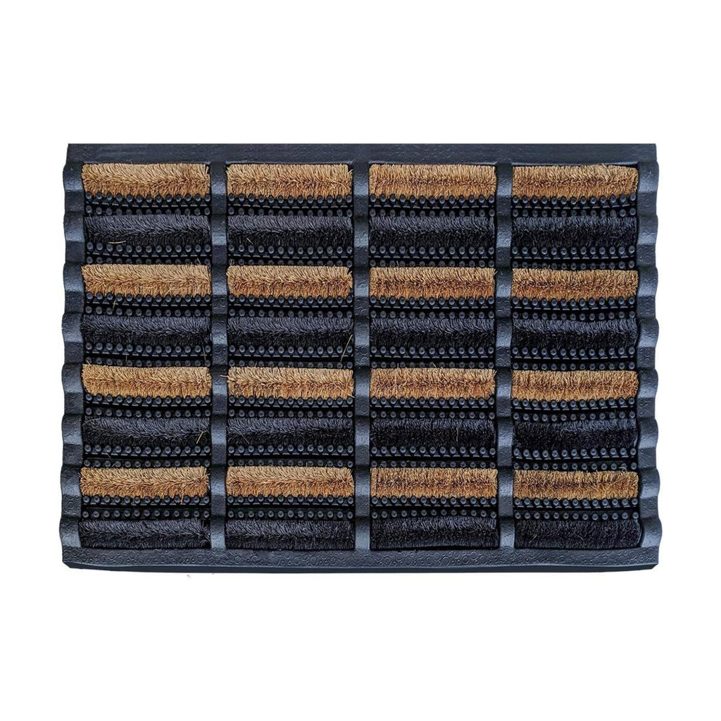 FOOTMATTERS Ninamar Mud Scrubber Tray Mat - 29.5 x 17.5 inch