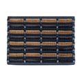 FOOTMATTERS Ninamar Mud Scrubber Tray Mat - 29.5 x 17.5 inch