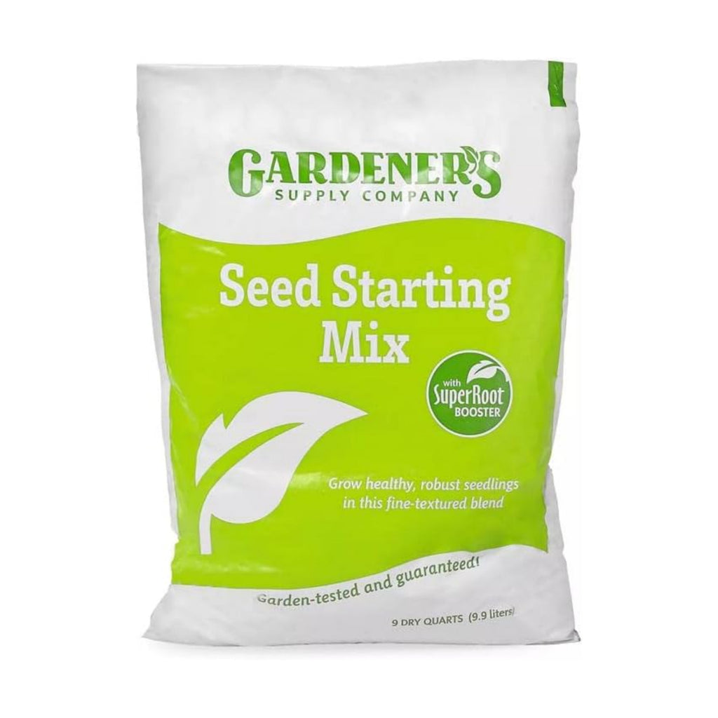 Gardeners Supply Company SuperRoot Booster Seed Starter Mix | Promotes Strong Roots & Boost Plant Growth | High