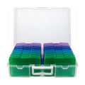 novelinks Photo Storage Box and 16 Inner 4" x 6" Photo Storage Containers