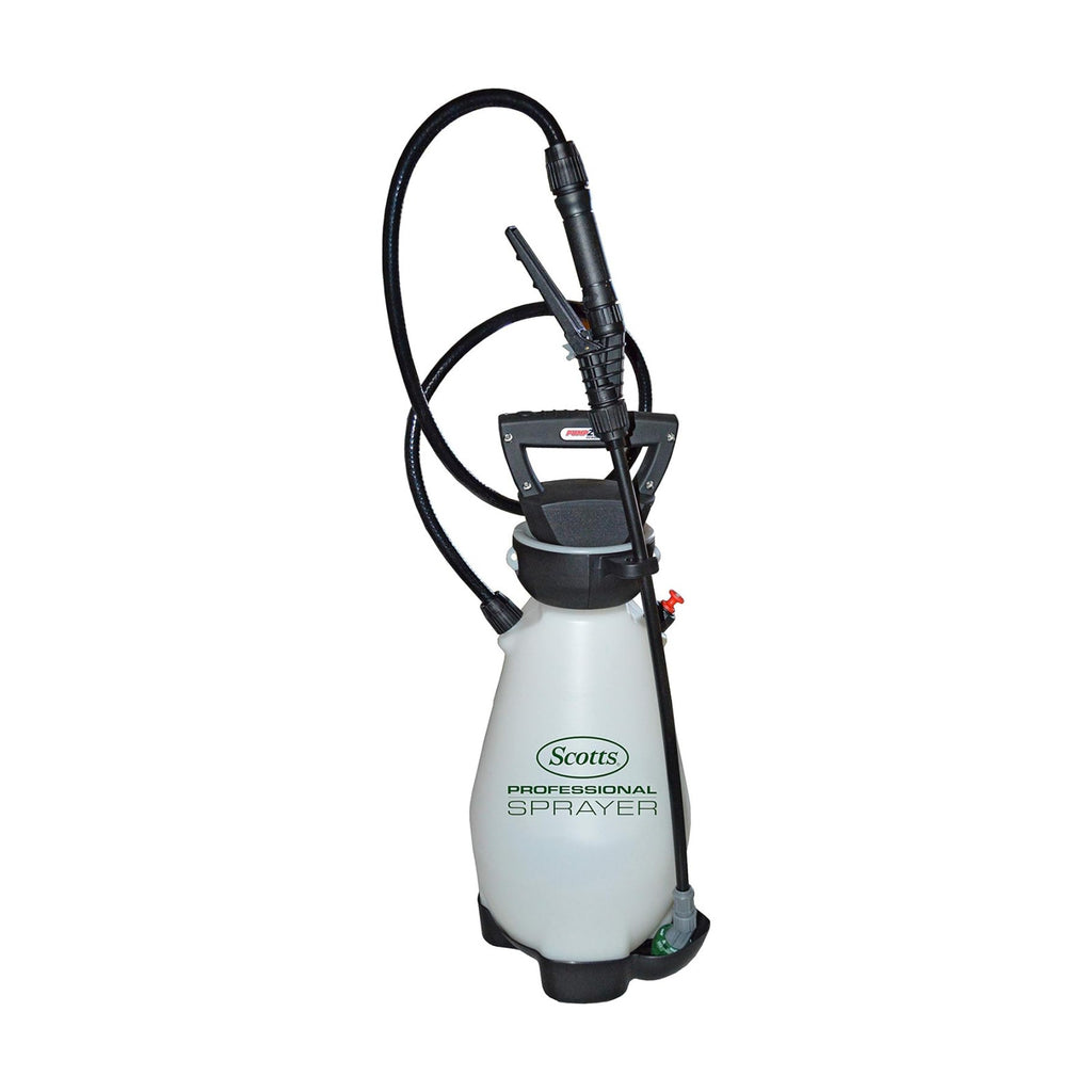 Scotts 2 Gallon Lithium-Ion Battery Powered Sprayer with Pump Zero Technology, Rechargeable Lawn & Garden Tank Sprayer
