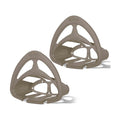 Suncast 2 Pack Hangout HH150 Outdoor Wall Mounted Durable Resin Garden Hose Holder with Accessories Shelf, Designed for