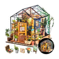 Rolife DIY Miniature Greenhouse Kits for Adults - Cathy's Flower House | Beginner-Friendly Diorama Kits Mayberry Street
