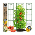 K-Brands Tomato Cage - Tomatoes Plant Stakes Support Cages Trellis for Garden and Pots (3 Pack - Extra Tall Upto 68