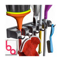 EXTRA GRIP Mop & Broom Holder Wall Mount - Wall Hanging Garden Tool & Utility Closet Organizer, Mop & Broom Hook, Broom