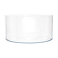 Royal Imports Plastic Cylinder Flower Vase Non-Breakable Acrylic 4" Clear