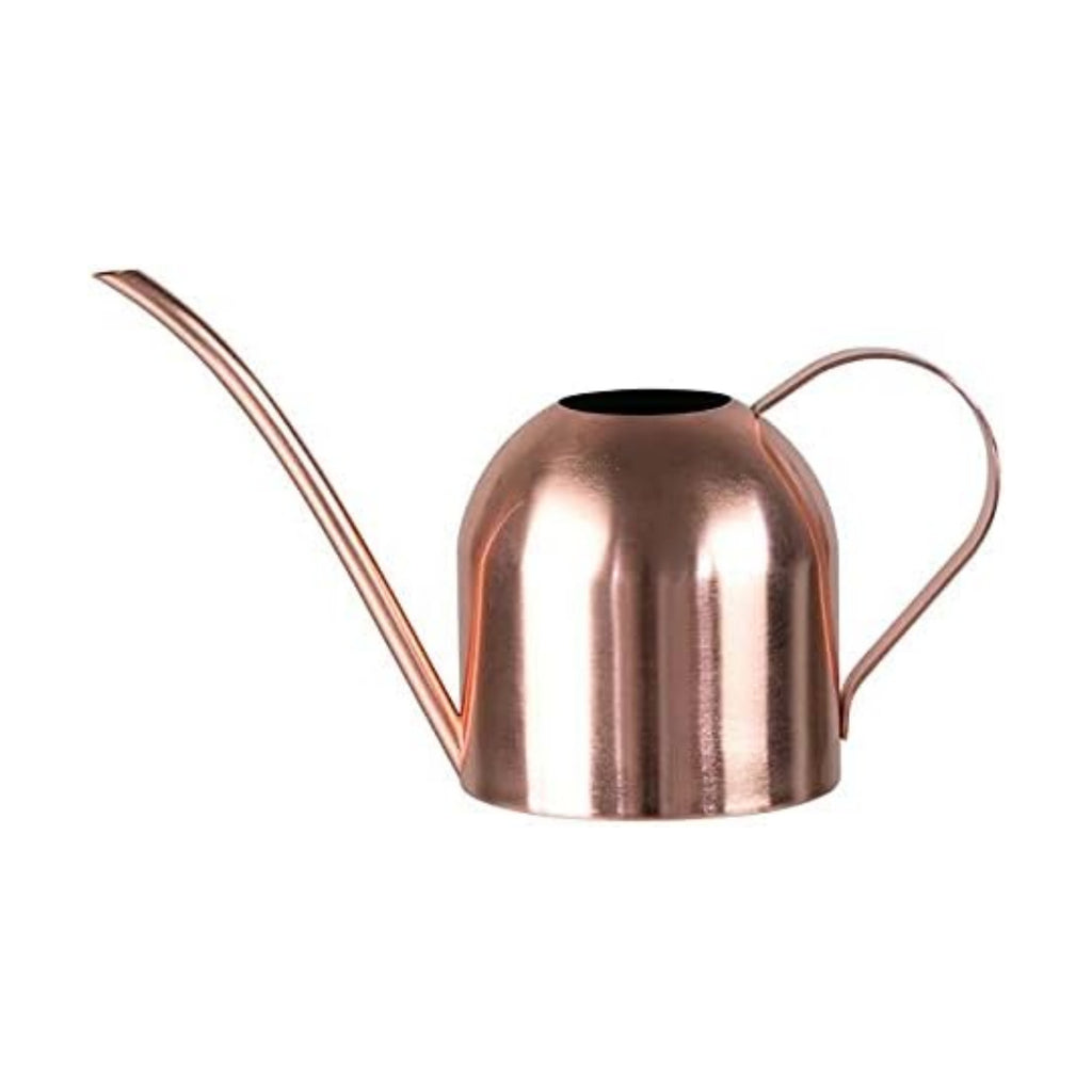 Rose Gold Watering Can for Indoor Plants, 450ml/15oz | Rose gold finish adds style while the long spout waters roots