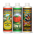 FoxFarm Soil Liquid Trio Pack - Big Bloom, Grow Big, Tiger Bloom Fertilizers Supports Vigorous Plant Growth, Bud