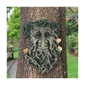 Tree Face Garden Statues Outdoor Decorations, Whimsical Old Man Face for Tree Huggers Sculptures Flower Pot Garden Decorations Yard Art, 9" x 6.5" x 3.5"