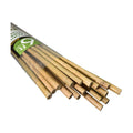 Natural Bamboo Stakes 6 Feet, Eco-Friendly Garden Stakes, Plant Stakes Supports Climbing for Tomatoes, Trees, Beans, 20
