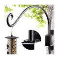 AJART Bird Feeder Hanger Outdoor: 16" Swivel Heavy Duty Wall Mount Bracket | 60 Lbs Hanging Plant Bracket for Wooden