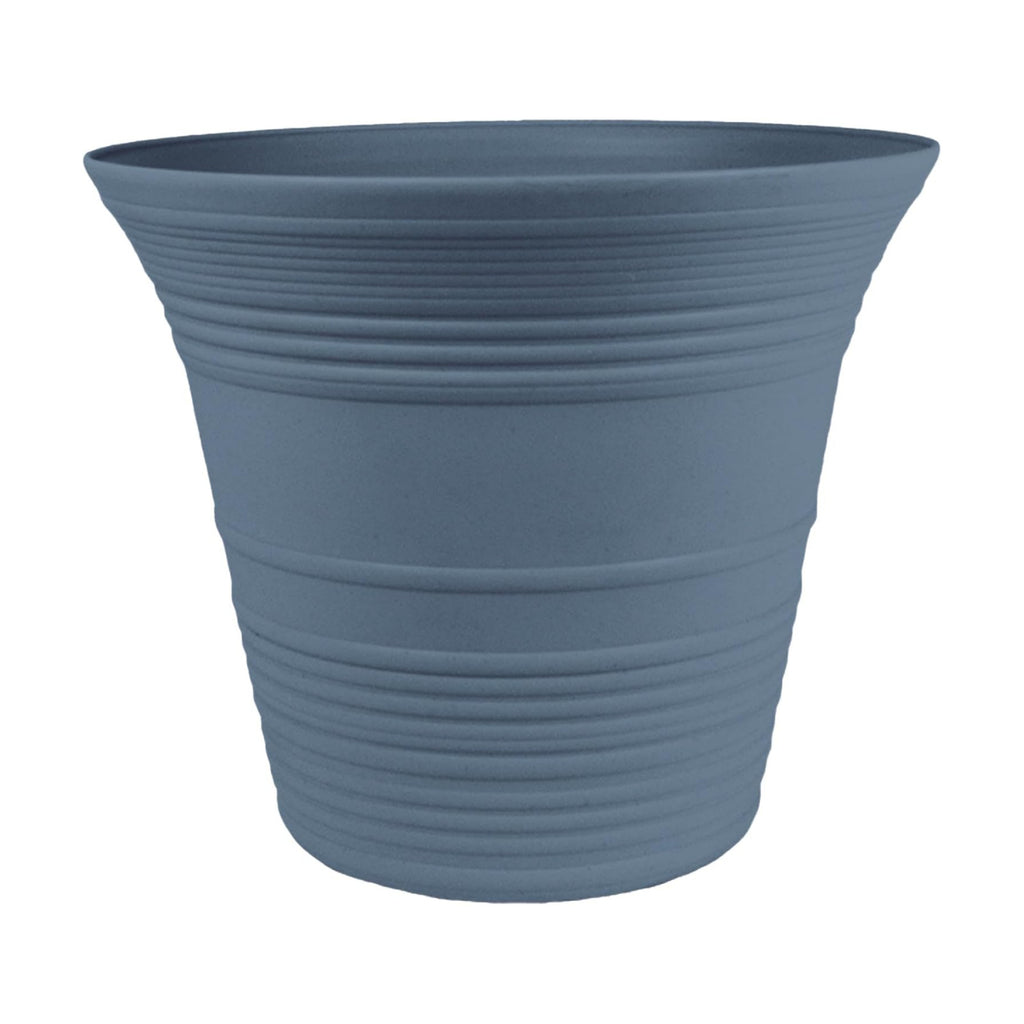 The HC Companies Sedona Round Self-Watering Pot - Lightweight Self Care Planter - Plastic Planter for Herbs & More