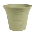 The HC Companies Sedona Round Self-Watering Pot - Lightweight Self Care Planter - Plastic Planter for Herbs & More