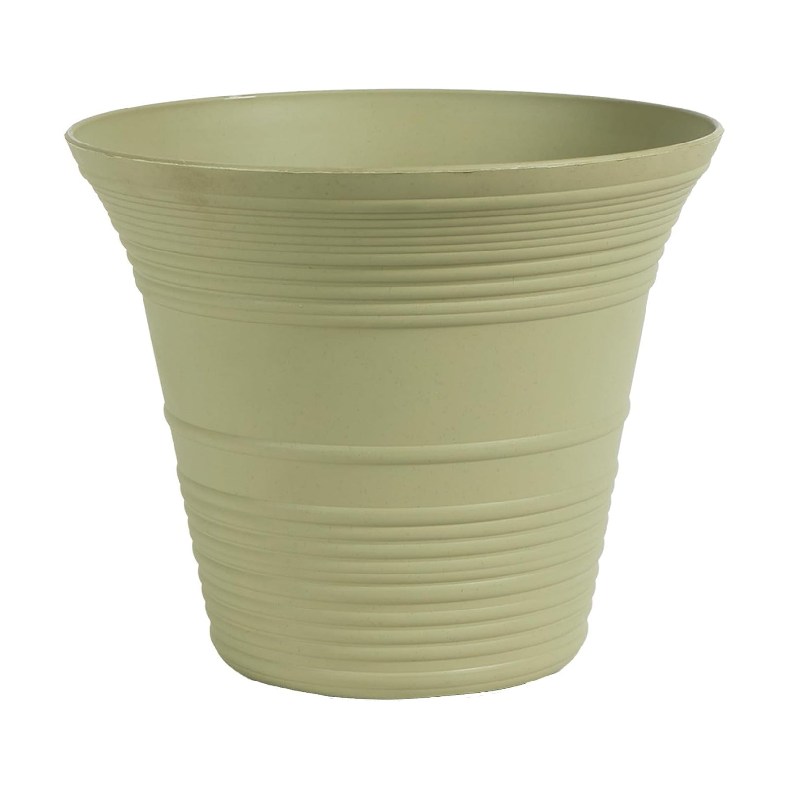 The HC Companies Sedona Round Self-Watering Pot - Lightweight Self Care Planter - Plastic Planter for Herbs & More