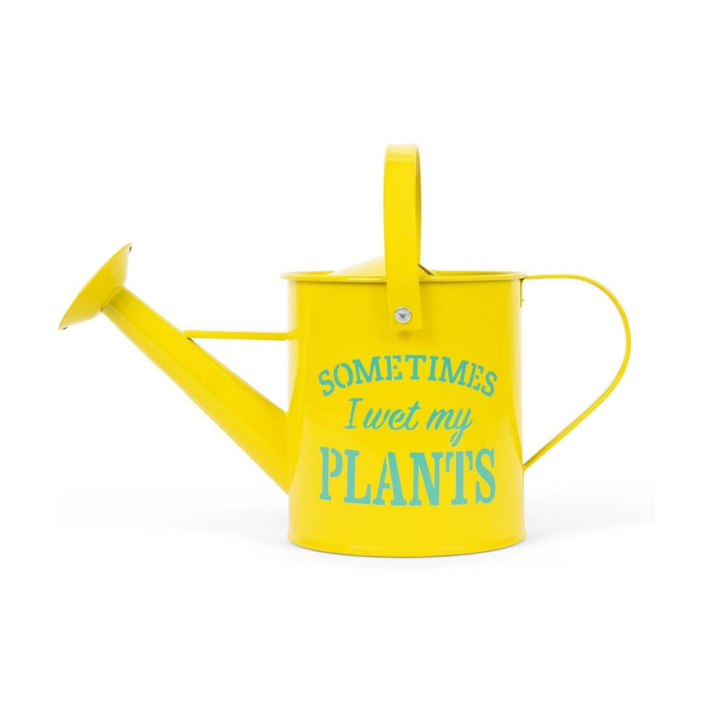 Small Indoor Watering Can - Gardening Gifts for Women -Sometimes I Wet My Plants- 1.6 L - Cute Watering Can for