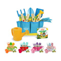 Kids Gardening Set – Toddler Gardening Kit Includes Watering Can for Kids, Shovel, Rake, Plant Stakes, Kids Gardening