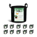 20-Pack 5 Gallon Grow Bags, Heavy Duty Aeration Fabric Pots with Handles,300G Thickened Nonwoven Pots for