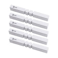 KINJOEK 1200 PCS White Plant Labels Tags, Plastic Adjustable Wrap Around Waterproof Hanging Garden Tree Name Tags