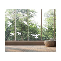 Anti-Collision Window Bird Stickers Decals Glass Door Protect and Save Bird Strikes (Clear)